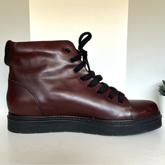 Vince Leather Malone Boots with Laces main image 9